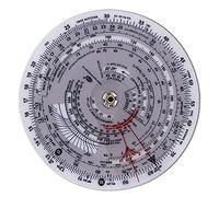 MARKELL 1 Pezzo E6B-R Flight Computer Metal Aviation Plotter Regolo Calcolatore Circolare