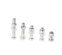 MARKELL 5 Pezzi Serie Vite M2,5 Set Rondelle Dado Bullone Giradischi Penna a Cartuccia Vinile Giradischi LP