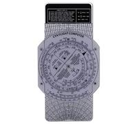 MARKELL Regolo Calcolatore Circolare per Plotter Aeronautico Utilizzato Nell'Addestramento al In Aviazione, Addestramento Dei Piloti, Tirocini