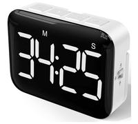 MARKELL Timer da Cucina Digitale - Timer per Conto Alla Rovescia Magnetico con Grande Volume Display a LED per Cucina e Bambini