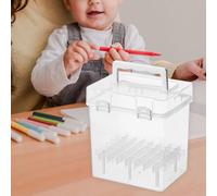 Marker Case Scatola Porta Pennarelli Trasparente Organizer Portatile Porta