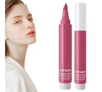 Marker labbro - Penna per le labbra impermeabili, penna per labbra idratante | Marcatore di labbro a colori profondi marcatore per labbra a prova di macchie, colore delle labbra con applicatore marker