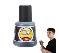 Marker Pen Refill Ink, Whiteboard Marker Liquid, 50ml Leakproof Bottle, Smooth Writing Formula, Art Supply for Students, Teens, Women, Men, Girls, Workplace, School, 4.72 Inches