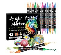 Marker Pen Set for Kids - Coloring Markers for Art and Journals | Set di penne multifunzione per studenti, diari scritti a mano e amanti 'arte, pennarelli lucidi