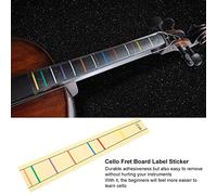 Marker Pratico di Posizione delle Dita del Violoncello per Principianti con Robusto Adesivo per Etichetta 'Adesivo per il Violoncello - Compatibile con Violoncelli 4/4, 3/4, 1/2, 1/8 di Dimensioni