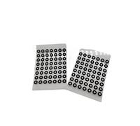 Marker Scansione 3D, Lo scanner 3D portatile con marcatore di scansione da 1000 pezzi riflette il punto destinazione del marcatura(3mm x 10mm)