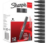 Marker Sharpie W10 NERO CONF.12 PZ Punta Scalpello