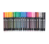 Marker Shimmer Doodle Outline Dazzles: 24 Colori Metallici Glitterati