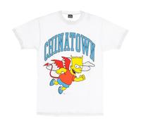 MARKET - Devil Arc Tee X The Simpsons T-Shirt - - Tops - Uomo - Bianco - S
