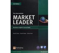 Market Leader Pre-Intermediate Business English Course Book with DVD-ROM [Lingua inglese]