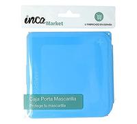 Market Porta Mascarillas Azul