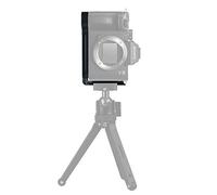 Market&YCY A7M3 Quick Release L Board/Supporto impugnatura per Sony A7III / A7RIII / A9 Lancio rapido di scheda madre e scheda - Nero