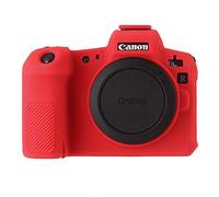 Market&YCY Custodia morbida in silicone leggera custodia in pelle ultra sottile per fotocamera digitale di protezione，Per Canon Eos R - Rosso