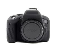 Market&YCY Custodia protettiva in silicone per fotocamera protettiva della fotocamera professionale, Per Canon EOS 800D - Nero