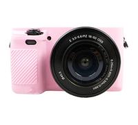 Market&YCY Custodia protettiva in silicone per fotocamera protettiva della fotocamera professionale, Per Sony A6000 - Rosa