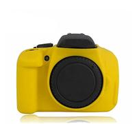 Market&YCY Custodia protettiva in silicone per fotocamera protettiva della fotocamera professionale, Per Canon 650D/700D - Giallo