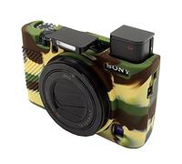 Market&YCY Custodia protettiva in silicone per fotocamera protettiva della fotocamera professionale, Per Sony RX100 V RX100 IV RX100 III - Camuffamento