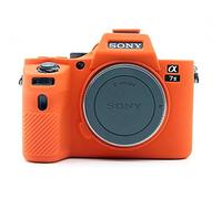 Market&YCY Custodia protettiva in silicone per fotocamera protettiva della fotocamera professionale, Per Sony A7II/A7SII/A7RII - Arancione
