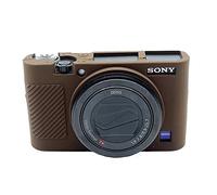 Market&YCY Custodia protettiva in silicone per fotocamera protettiva della fotocamera professionale, Per Sony RX100 V RX100 IV RX100 III - Marrone