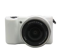 Market&YCY Custodia protettiva in silicone per fotocamera protettiva della fotocamera professionale, Per Sony A5000/A5100 - Bianco
