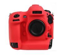 Market&YCY Custodia protettiva in silicone per fotocamera protettiva della fotocamera professionale, Per Nikon D4/D4S - Rosso