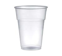 marketcaffe 300 Bicchieri in Plastica Kristal da 400 ml - Set di 300, Resistenti e Riutilizzabili, Trasparenti e Eleganti, Ideali per Birra, Feste, Eventi e Uso Quotidiano