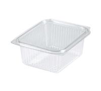 marketcaffe [45] Vaschette 2000cc Quadrate in PET, Plastica: La Soluzione Completa e Sostenibile per il Confezionamento Alimentare, Ottimizzata per la Conservazione, Antigoccia