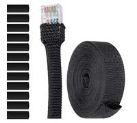 MarketConnect® Guaina Intrecciata Termorestringente Ø 80mm, L 8mt • Protezione Avanzata per Cavi • RAPPORTO 2:1