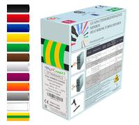 MarketConnect® Guaina Termorestringente Ø 6,4 mm, L 12mt • GIALLO-VERDE • MINIBOX 2:1 STANDARD