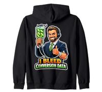 Marketer dei Dati di conversione I Bleed Felpa con Cappuccio