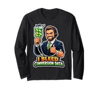 Marketer dei Dati di conversione I Bleed Maglia a Manica