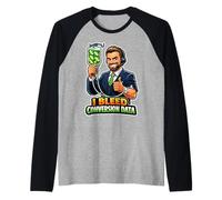 Marketer dei Dati di conversione I Bleed Maglia con Maniche Raglan