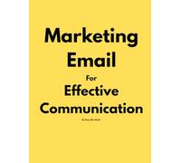 Marketing Email For Effective Communication By Tony Sks Stark