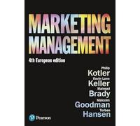 Marketing Management: European Edition