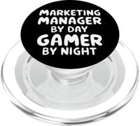 Marketing Manager di Day Gamer di notte PopSockets PopGrip per MagSafe