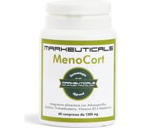 Markeuticals Menocort 60 Compresse - Integratore di Ashwagandha e Melatonina