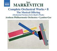 Audio Cd Igor Markevitch - Complete Orchestral Works Volume 8