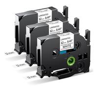MarkField Compatibile con Brother P-touch TZe-231 12mm Nastro per Etichette