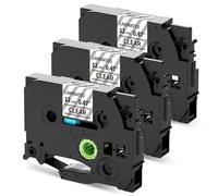 MarkField TZe-131 12mm Compatibile con Brother P-touch Nastro per Etichette