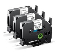 MarkField TZe-211 6mm Compatibile con Brother P-Touch Nastro per Etichette