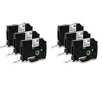 MarkField TZe-231 12mm Compatibile con Brother P-touch Nastro per Etichette (Confezione da 2)