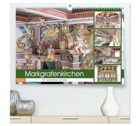 Markgrafenkirchen. Ein wertvoller Schatz (hochwertiger Premium Wandkalender 2026 DIN A2 quer), Kunstdruck in Hochglanz: Unerwarteter Glanz. Markgrafenkirchen in Oberfranken