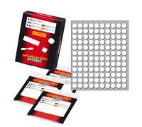 MARKIN - 10004 - Etichette adesive tonde - in carta - permanenti - diametro 10 mm - 120 et-fg - 10 fogli - bianco - Markin - 31063 - Conf. da 1 Pz. - 10004