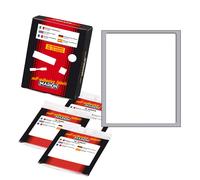 etichette adesive - in carta - permanenti - 142 x 110 mm - 1 et/fg - 10 fogli - bianco - markin