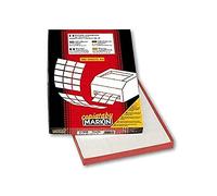 Markin 210A403 Etichette Autoadesive con Angoli Arrotondati, 34 x 34 mm