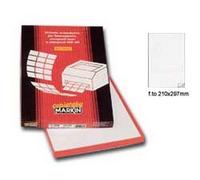 Etichette Adesive Markin - A4 - 210x297 mm - X210C503RO (Rosso Conf. 100)