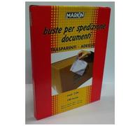 MARKIN - Busta Adesiva Trasparente Plastica 16.5 x 22.5 cm 335C5N