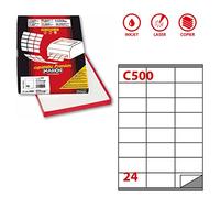 Markin C500 Rimovibile Etichette 70X36