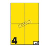 Markin Etichette Indirizzi / Pacchi X210C519GI CF400 ETICHETTE GIALLO 105X148