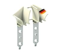 markiso® 1 paio di imbuto universale per tapparelle, guide per tapparelle in coppia per mini profili di 9 mm di spessore [Made in Germany], adatto per tutte le guide in commercio